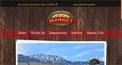 Desktop Screenshot of gardinermarket.com