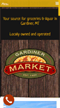 Mobile Screenshot of gardinermarket.com